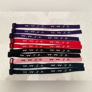 WWJD bracelet pack